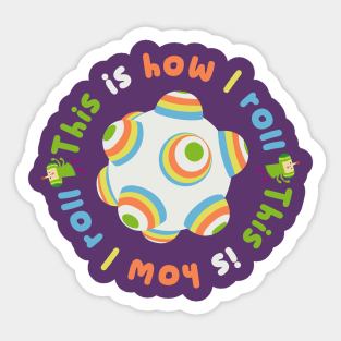 This is How I Roll Katamari Sticker